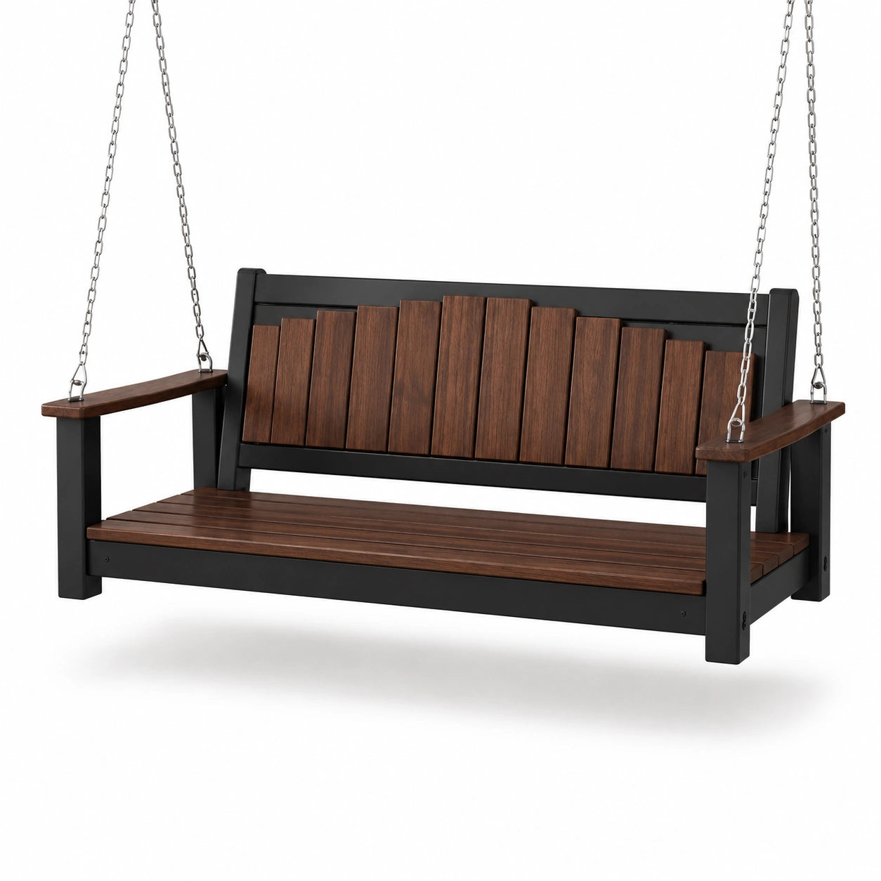 Columpio de Madera y Metal para Exterior 150cm