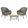 Conjunto de Muebles de Exterior de Ratán Sintético y Metal